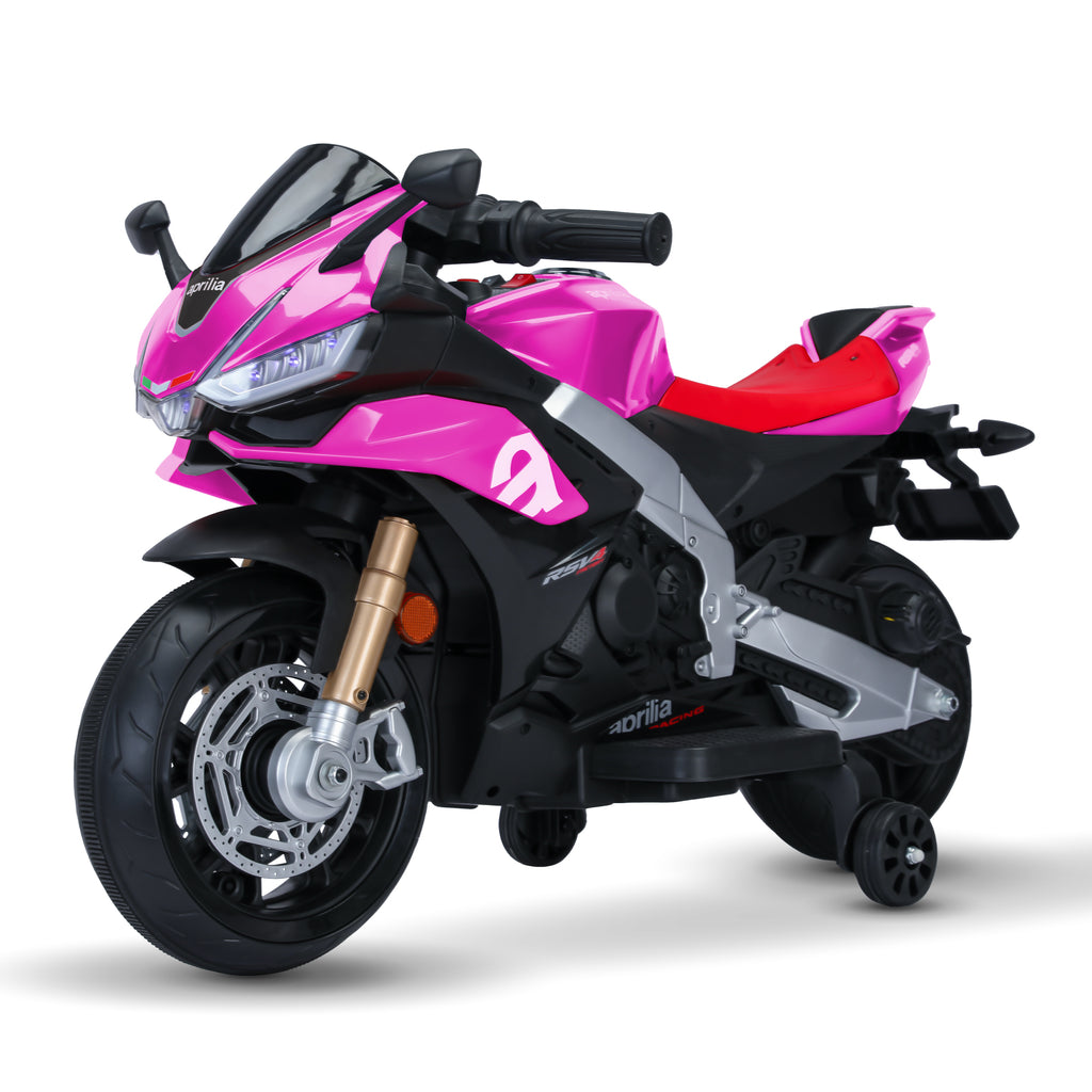 Kids Ride on Motorcycle, Electric Kids Moped, Battery Powered Motorcycle for 3-5 Years Old