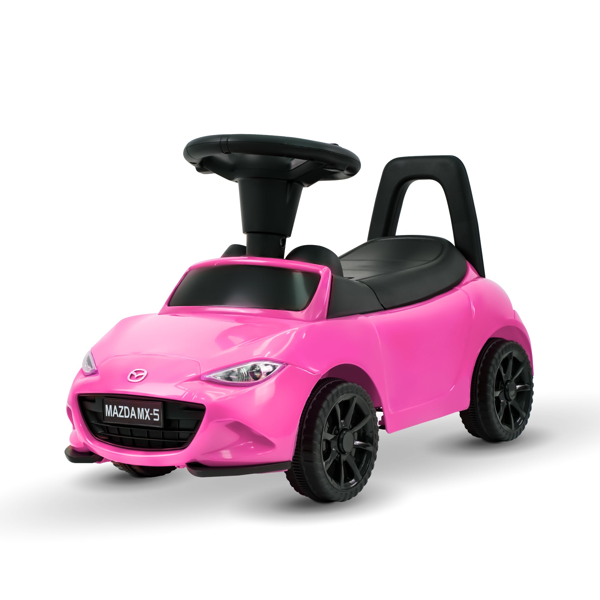 Kids Push Car with Music, Ride-On Toy with Anti-Slip Wheels, Bumper Guards and Horn Button for Fun & Safety